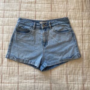 Pacsun Cuffed Mom Jean Shorts